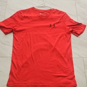 Under Armour Men's Vibrant Red Short Sleeve Tee